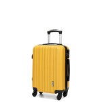 Valise cabine rigide 4 roues travel's classic 54 cm jaune moutarde