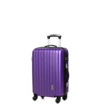 Valise cabine rigide 4 roues travel's classic 54 cm prune violet