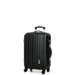 Valise cabine rigide 4 roues travel's classic 54 cm noir