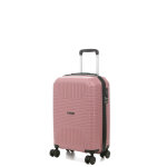 Valise cabine rigide 4 roues pas cher worldline tenerife 55 cm vieux rose
