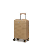 Valise cabine rigide airtex orion 55 cm - poche frontale champagne beige
