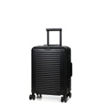 Valise cabine rigide aluminium travelite next s 55 cm noir