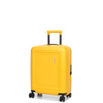 Valise cabine rigide american tourister dashpop 55 cm golden yellow jaune