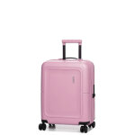 Valise cabine rigide american tourister dashpop 55 cm lilas pink rose