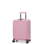 Valise cabine rigide american tourister daspop 55 cm - poche frontale lilas pink rose
