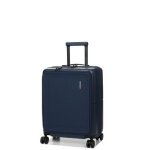 Valise cabine rigide american tourister daspop 55 cm - poche frontale midnight blue bleu