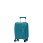 Valise cabine rigide american tourister soundbox mini 47 cm deep teal bleu Valise cabine rigide american tourister soundbox mini 47 cm deep teal bleu