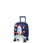 Valise cabine rigide american tourister wondertrips space 47 cm bleu