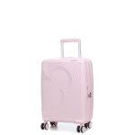 Valise cabine rigide at mickey magic 55 x 40 x 20 cm mickey pastel pink rose