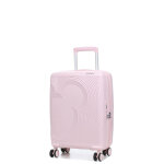 Valise cabine rigide at mickey magic 55x40x20 cm mickey pastel pink rose