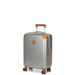 Valise cabine rigide bric's amalfi 55 cm silver gris