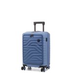 Valise cabine rigide bric's be young ulisse 55 cm - poche bleu gris