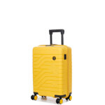 Valise cabine rigide bric's be young ulisse slim 55 cm mangue jaune