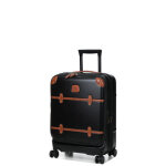 Valise cabine rigide bric's bellagio s 55 cm - poche noir marron