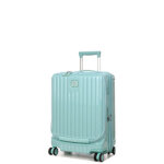 Valise cabine rigide bric's positano 55 cm - poche frontale bleu clair