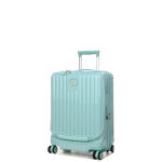Valise cabine rigide bric's positano 55 cm - poche frontale bleu clair