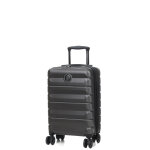 Valise cabine rigide delsey air armour slim 55x35x20 cm noir