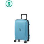 Valise cabine rigide delsey belmont plus eco 55 cm bleu zinc