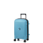 Valise cabine rigide delsey belmont plus eco 55 cm bleu zinc