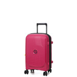 Valise cabine rigide delsey belmont plus eco 55 cm framboise rose
