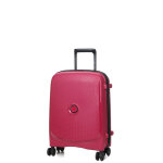 Valise cabine rigide delsey belmont plus eco slim 55 cm framboise rose