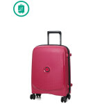 Valise cabine rigide delsey belmont plus eco slim 55 cm framboise rose