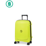 Valise cabine rigide delsey belmont plus eco slim 55 cm vert chartreuse