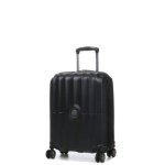 Valise cabine rigide delsey carrousel 2 slim 55 cm noir