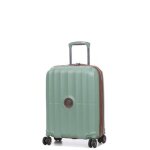 Valise cabine rigide delsey carrousel 2 slim 55 cm vert sauge