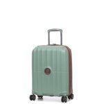 Valise cabine rigide delsey carrousel 2 slim 55 cm vert sauge