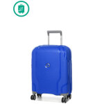 Valise cabine rigide delsey clavel eco slim 55 cm bleu klein solde