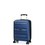 Valise cabine rigide delsey comete 4 slim 55 cm bleu clair