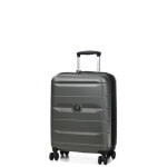 Valise cabine rigide delsey comete 4 slim 55 cm iguane vert