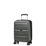 Valise cabine rigide delsey comete 4 slim 55 cm iguane vert