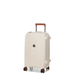 Valise cabine rigide delsey moncey eco 55x35x25 cm angora blanc