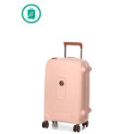 Valise cabine rigide delsey moncey eco 55x35x25 cm rose