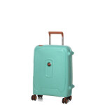 Valise cabine rigide delsey moncey eco slim 55x40x20 cm amande vert