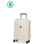 Valise cabine rigide delsey moncey eco slim 55x40x20 cm angora blanc
