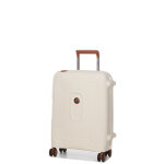 Valise cabine rigide delsey moncey eco slim 55x40x20 cm angora blanc