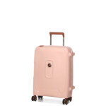 Valise cabine rigide delsey moncey eco slim 55x40x20 cm rose