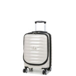 Valise cabine rigide delsey shadow 5. 0 - 55x35x25 cm - poche ivoire blanc