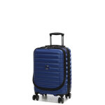 Valise cabine rigide delsey shadow 5. 0 - 55x35x25 cm - poche bleu