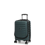 Valise cabine rigide delsey shadow 5. 0 - 55x35x25 cm - poche vert