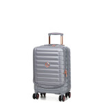 Valise cabine rigide delsey shadow 5. 0 - 55x35x25 poche platine gris