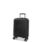 Valise cabine rigide delsey shadow 5. 0 slim 55x40x20 cm noir