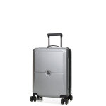 Valise cabine rigide delsey turenne 2. 0 slim 55 cm argent gris