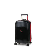 Valise cabine rigide delsey x alfa romeo f1 securitime zip 55 cm noir