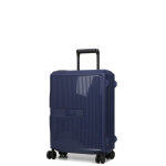 Valise cabine rigide delsey x benetton color block 55 cm bleu marine