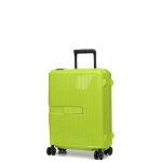 Valise cabine rigide delsey x benetton color block 55 cm citron vert