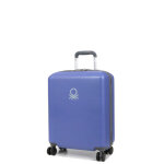 Valise cabine rigide delsey x benetton ucb hard slim 55 cm violet